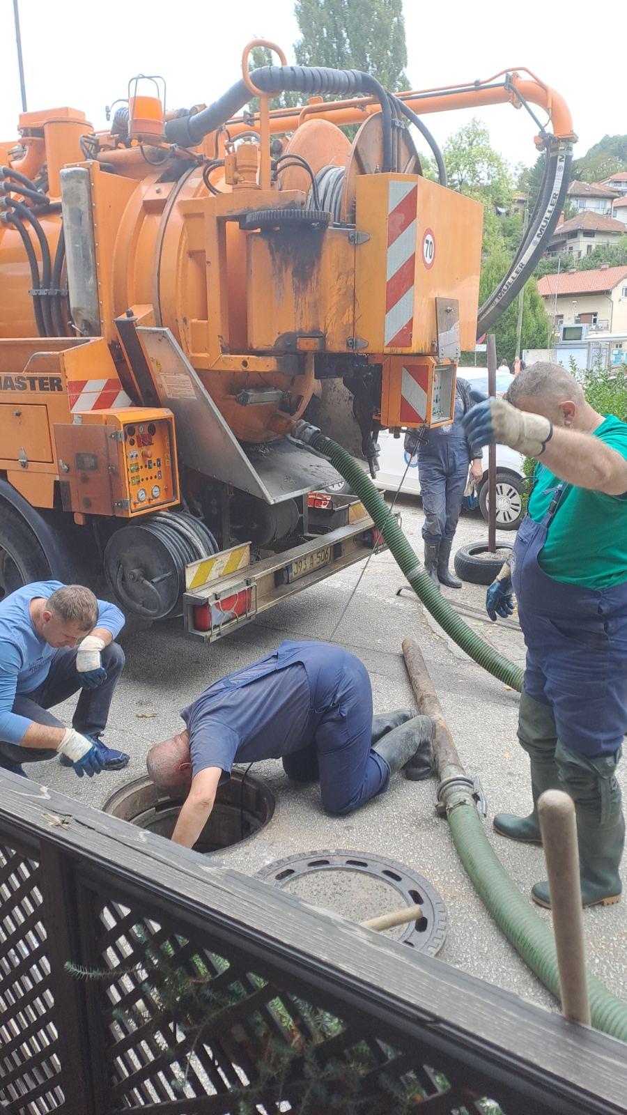 Radovi na kanalizacionoj mreži – četvrtak, 03. 10. 2024.