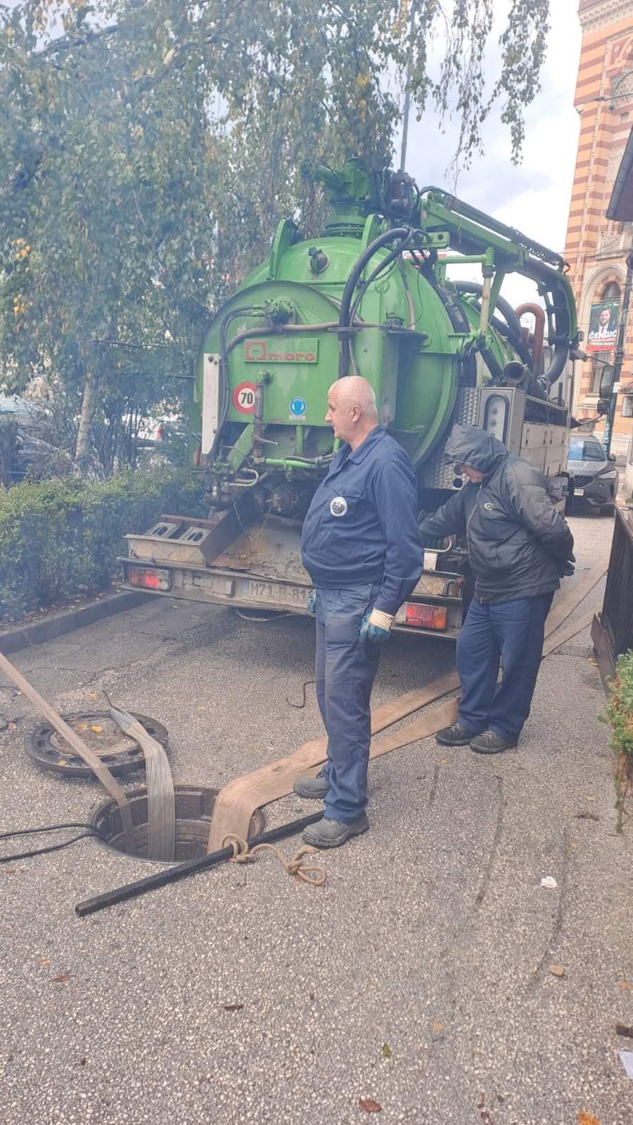 Radovi na kanalizacionoj mreži – petak, 04. 10. 2024.