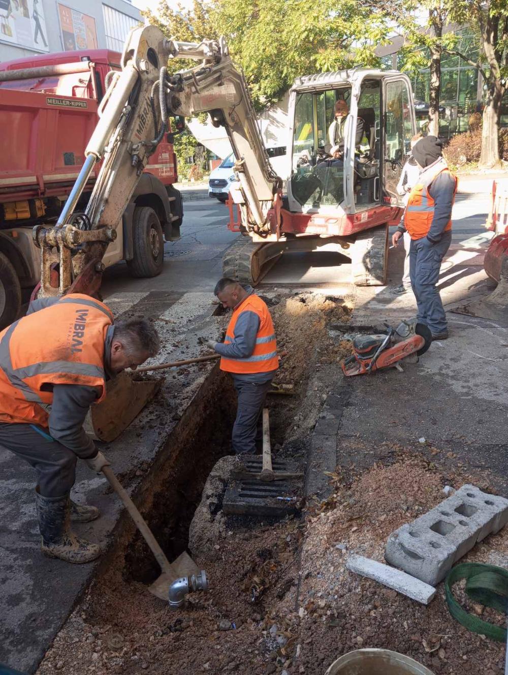 Radovi na vodovodnoj mreži – petak, 04. 10. 2024.