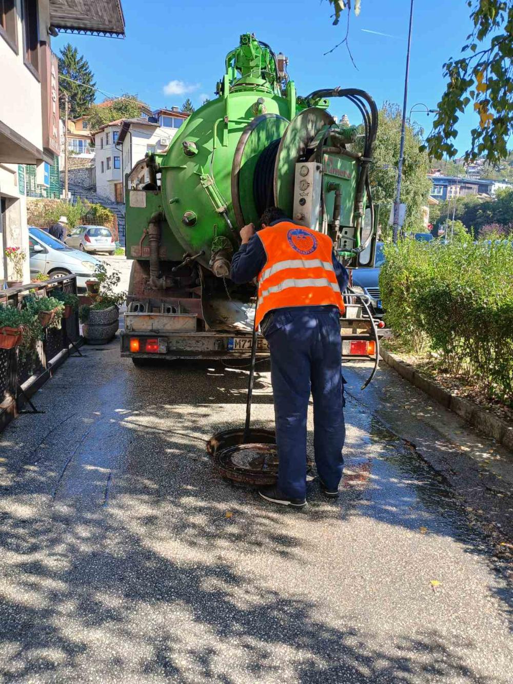 Radovi na kanalizacionoj mreži – ponedjeljak, 07. 10. 2024.