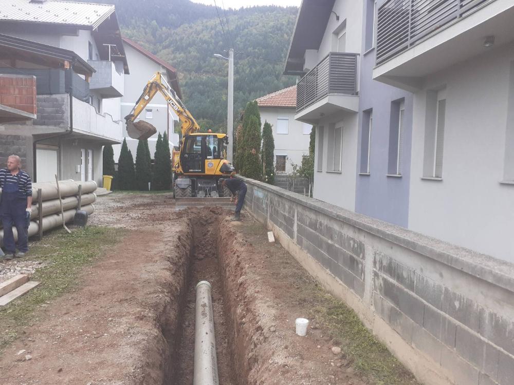 Radovi na kanalizacionoj mreži – srijeda, 09. 10. 2024.