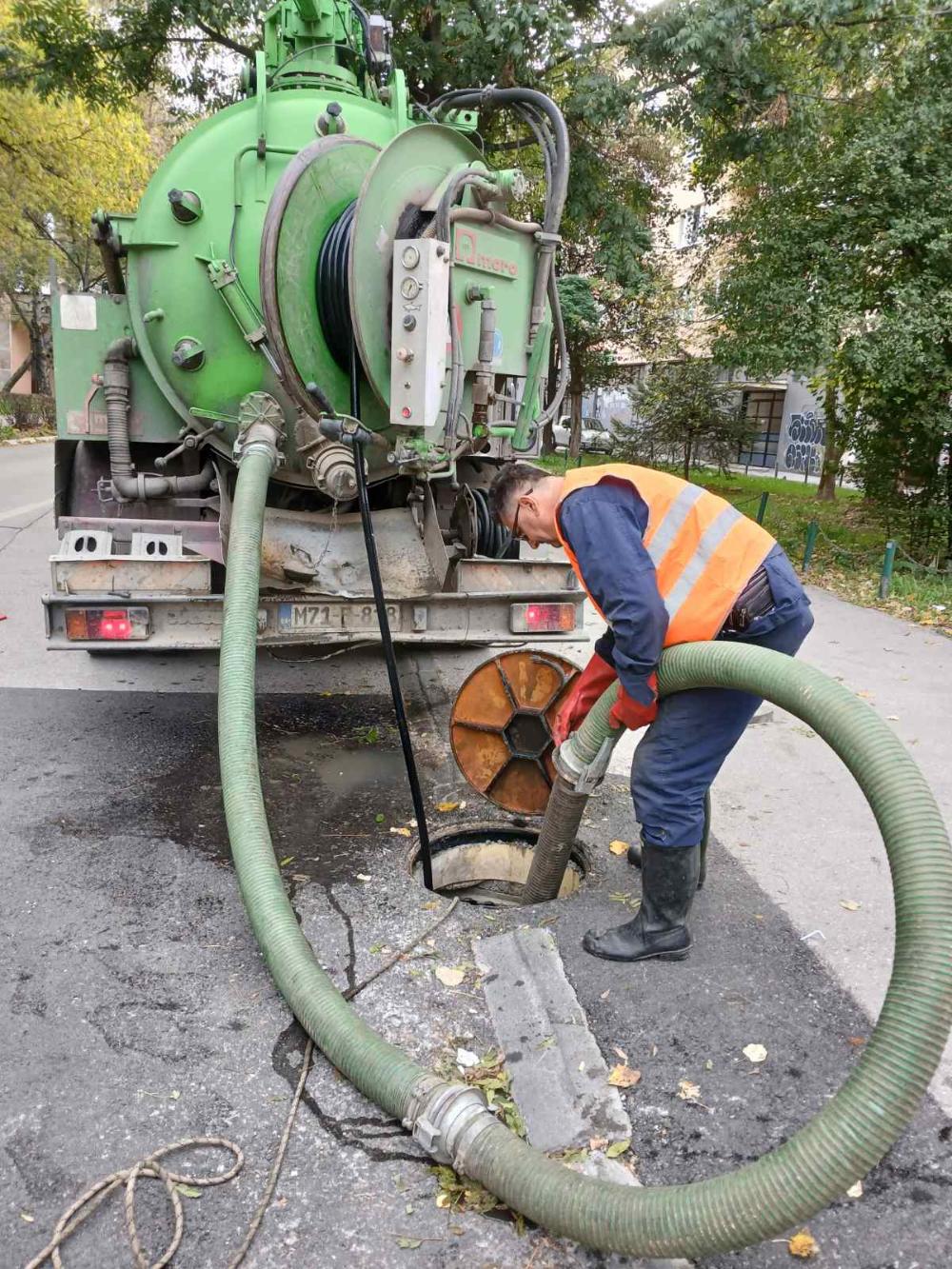 Radovi na kanalizacionoj mreži – srijeda, 09. 10. 2024.