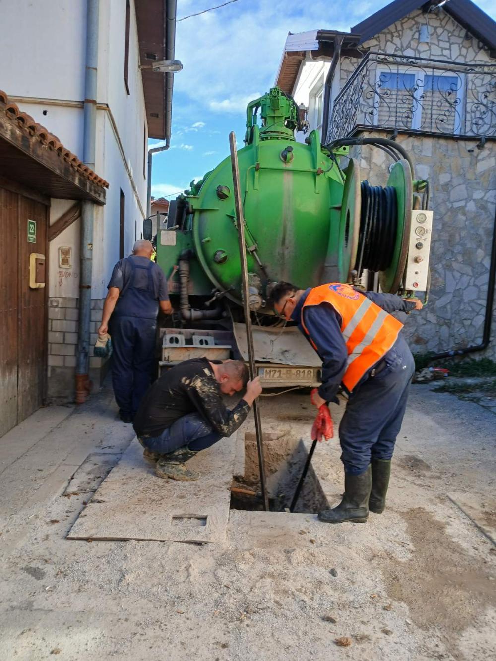 Radovi na kanalizacionoj mreži – četvrtak, 10. 10. 2024.