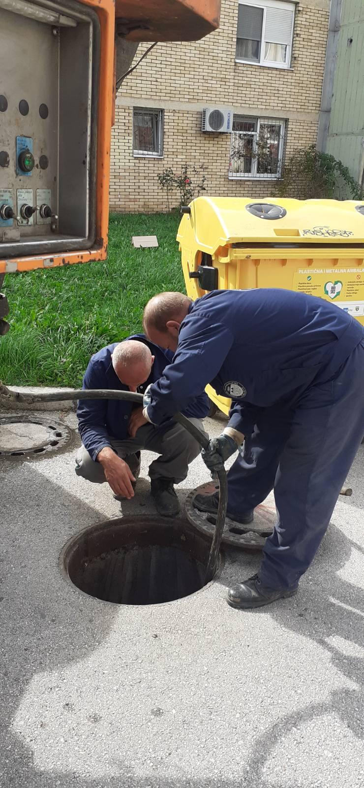 Radovi na kanalizacionoj mreži – četvrtak, 10. 10. 2024.