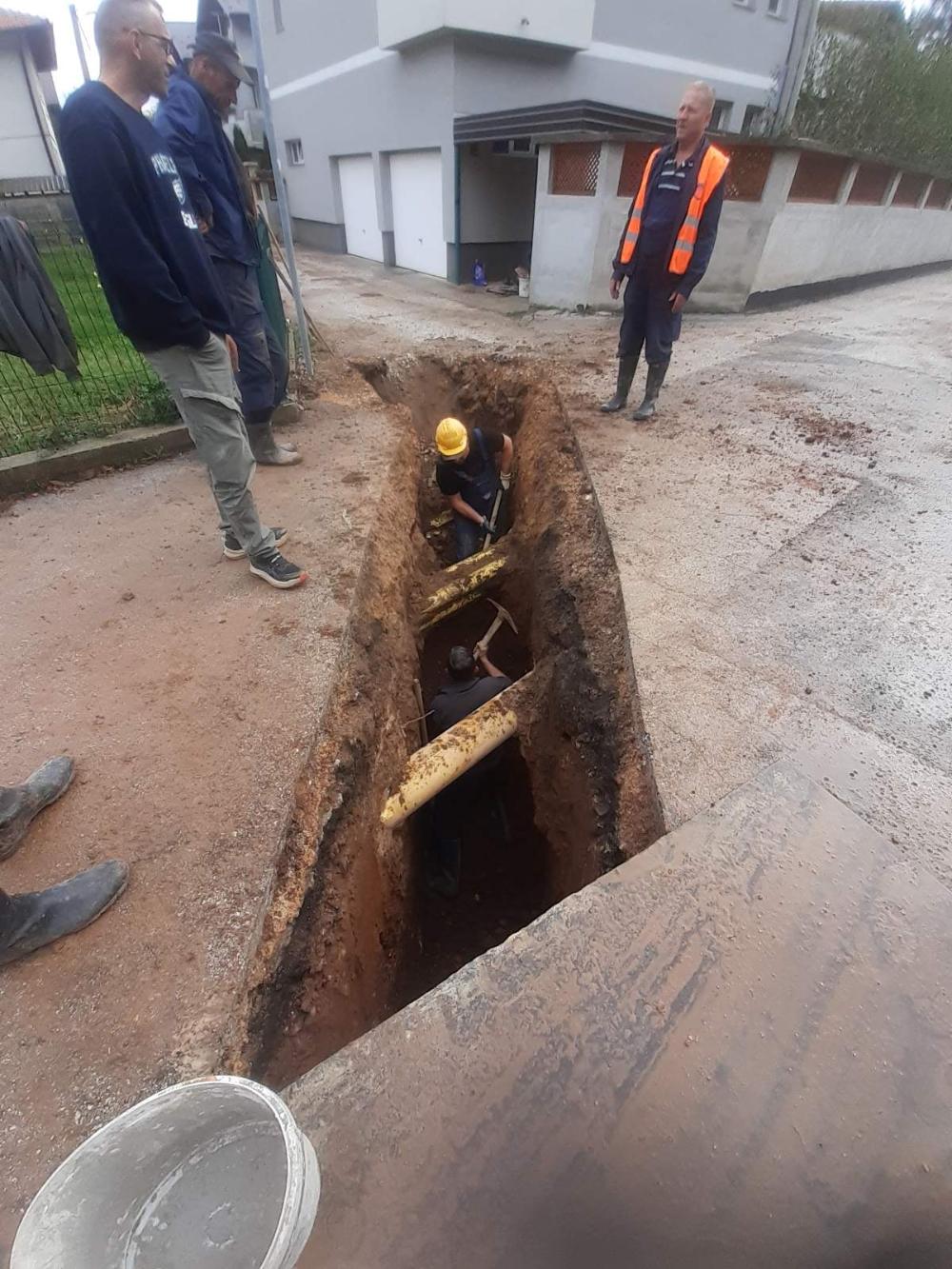 Radovi na kanalizacionoj mreži – ponedjeljak, 14. 10. 2024.