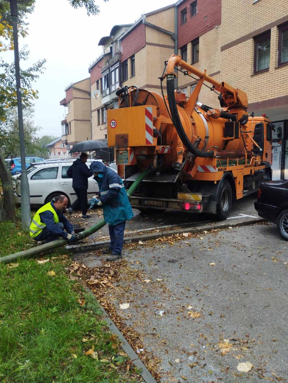 Radovi na kanalizacionoj mreži – četvrtak, 17. 10. 2024.