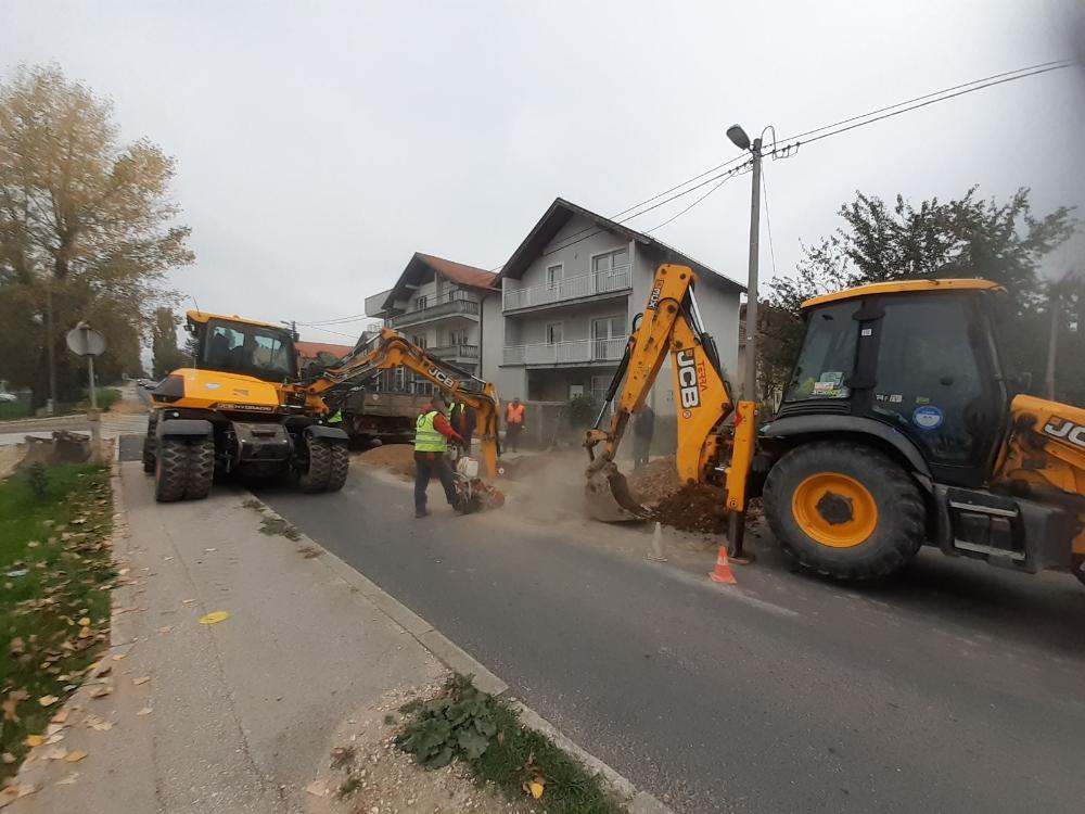 Radovi na kanalizacionoj mreži – ponedjeljak, 21. 10. 2024.