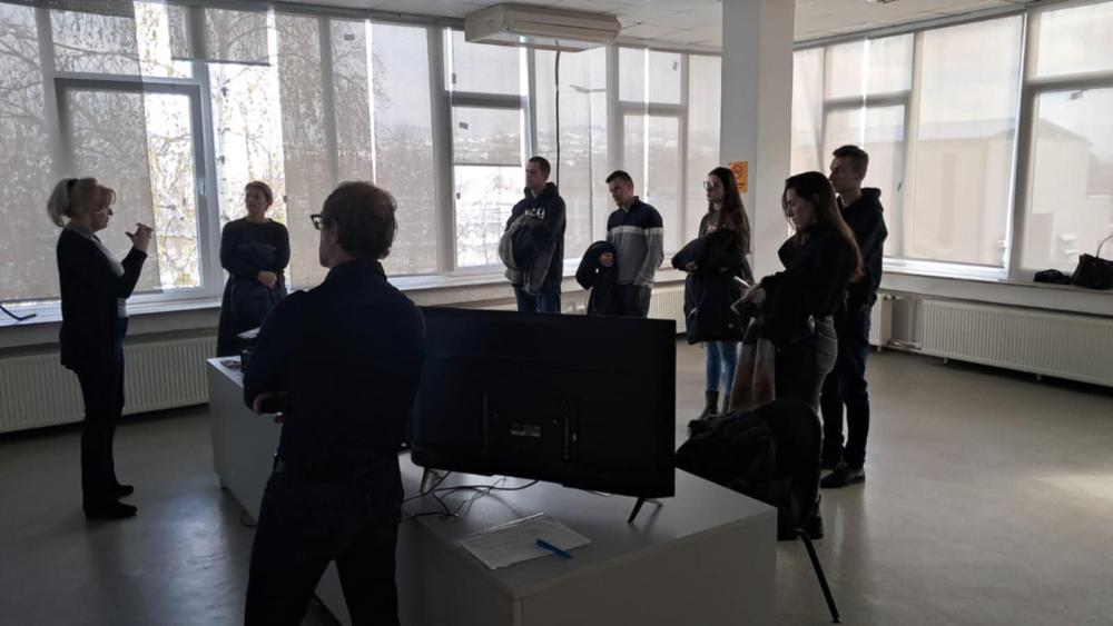 Studenti Građevinskog fakulteta posjetili Postrojenje za prečišćavanje otpadnih voda Butila