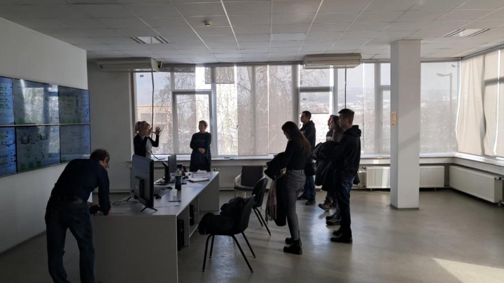 Studenti Građevinskog fakulteta posjetili Postrojenje za prečišćavanje otpadnih voda Butila