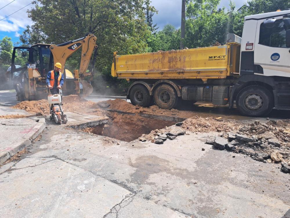 Privode se kraju radovi na popravci kvara na glavnom distributivnom cjevovodu DN 1000 u ulici Safeta Hadžića