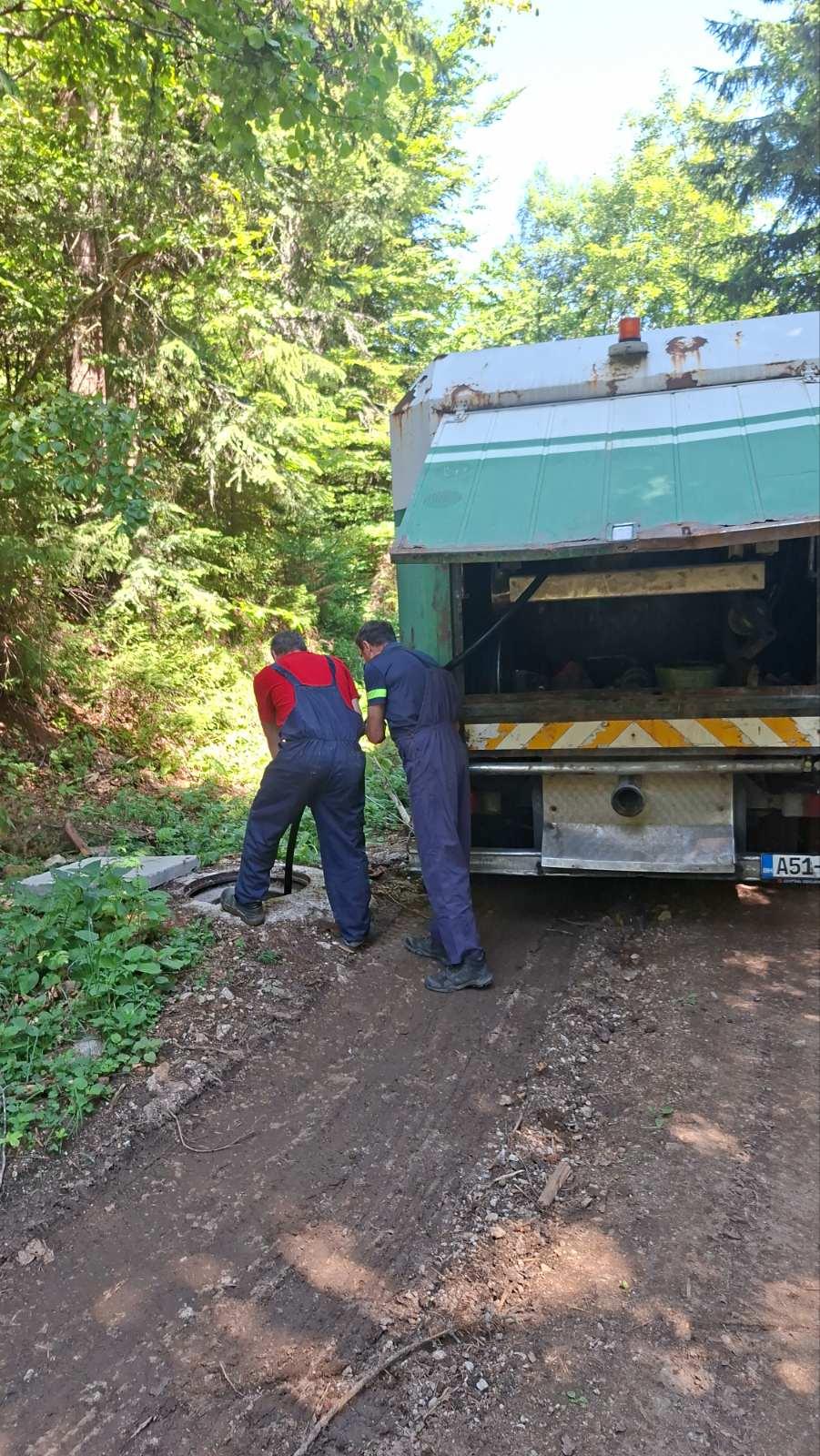 Izvedeni radovi na sanaciji devastiranog kolektora za odvodnju fekalnih voda na lokalitetu Radave na Igmanu
