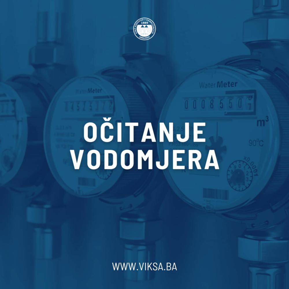 Plan očitanja vodomjera za period 18.08-22.08.2025. godine: Molimo potrošače na ovim lokalitetima da omoguće nesmetan pristup očitačima
