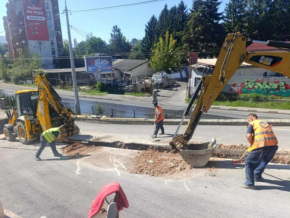 Rekonstrukcija dijela cjevovoda u ulici Alipašina u dužini od 190 metara