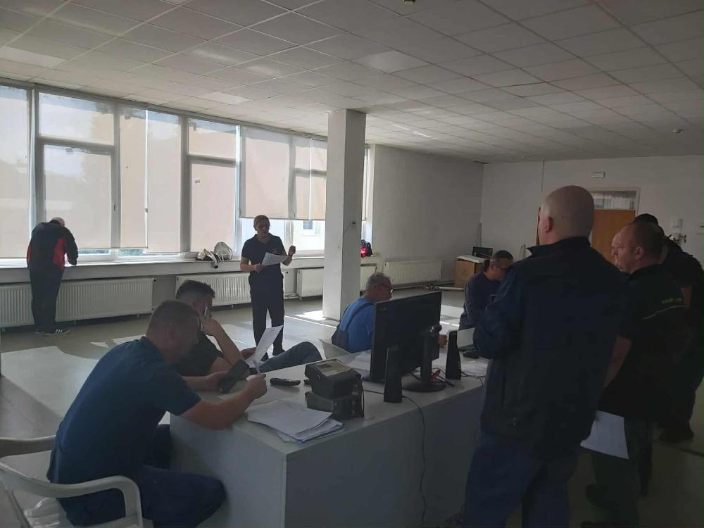 Radnici "Vodovoda i kanalizacije" učestvovali u predavanju i obuci iz zaštite na radu