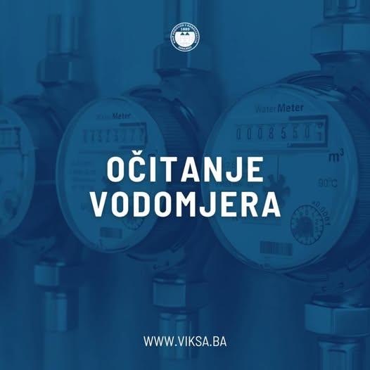 Plan očitanja za period 10.11-14.11.2025. godine: Molimo potrošače da omoguće nesmetan pristup vodomjerima