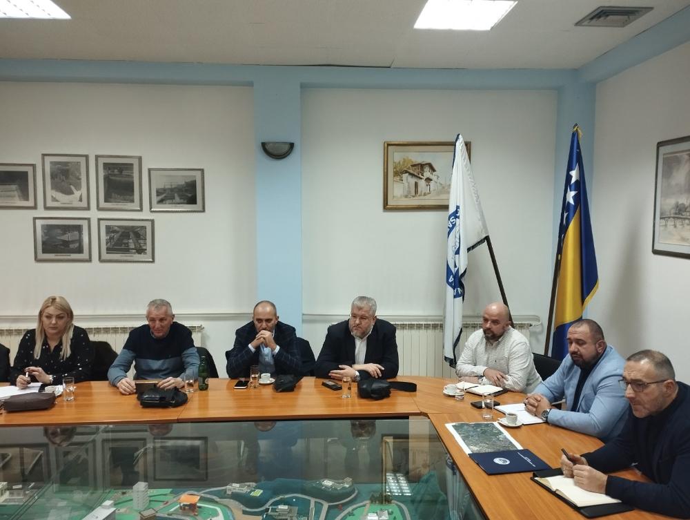 Održan sastanak Uprave ViK-a i načelnika Općina Centar i Vogošća: Izgradnja hidrotehničkih objekata u sklopu projekta Betanija-Kromolj