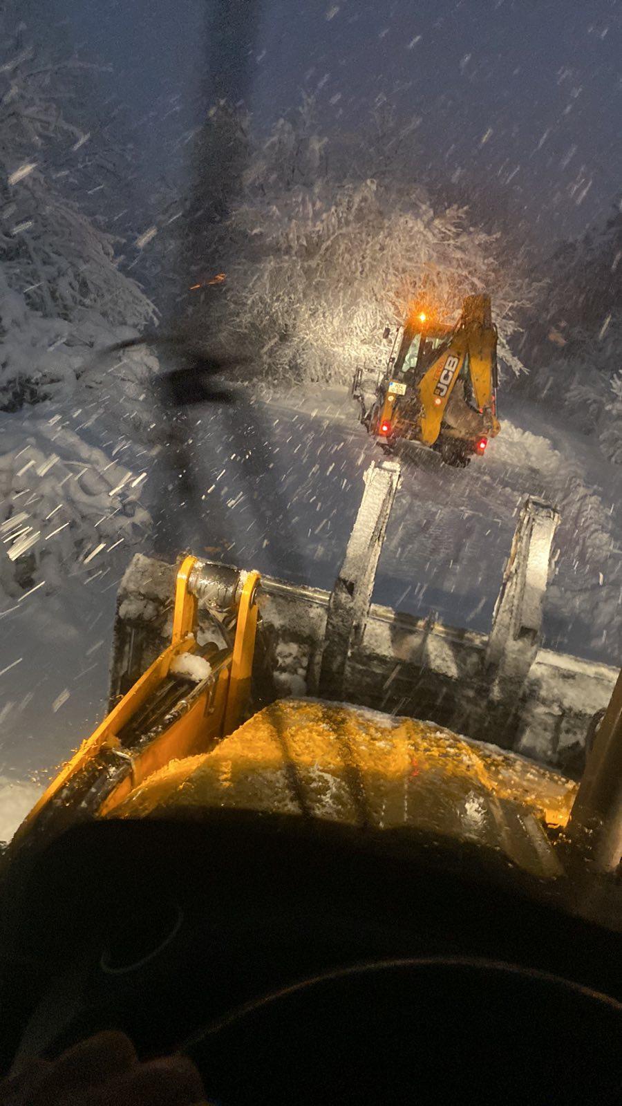 Raspoloživa mehanizacija angažovana na čišćenju snijega