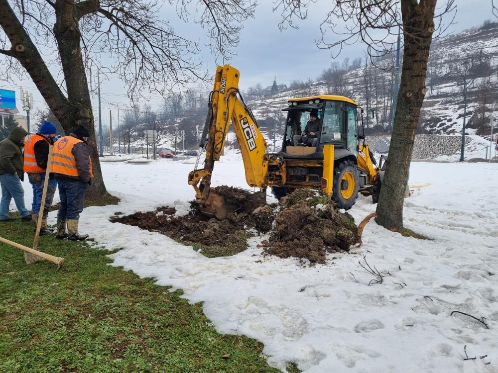 Vandredne aktivnosti na otklanjanju kvarova na vodovodnoj mreži 