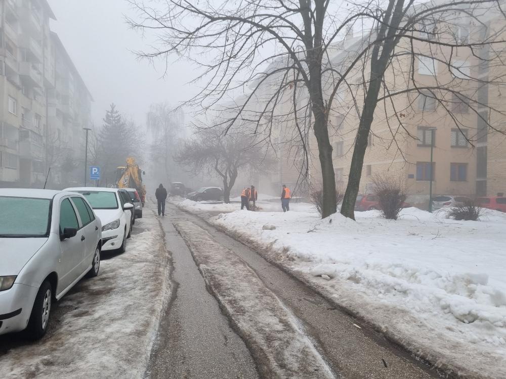 Vandredne aktivnosti na otklanjanju kvarova na vodovodnoj mreži 