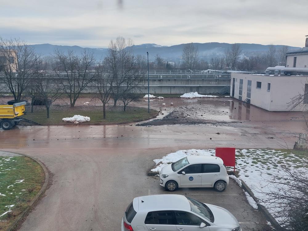 PPOV Butila: zbog obilnih kišnih padavina veliki dotok otpadnih voda