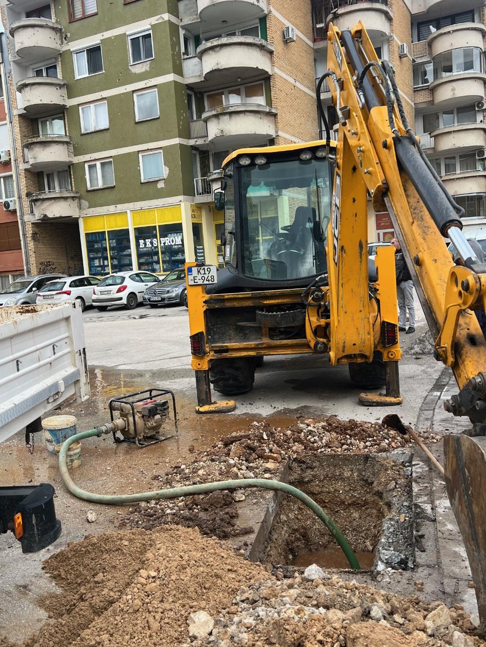 Ekipe na terenu: u toku sanacija kvarova na vodovodnoj mreži i završetak kanalizacionih radova