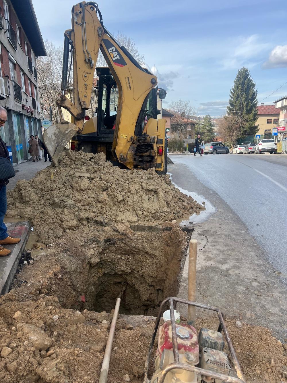 Ekipe ViK-a na terenu: u toku sanacija kvarova širom grada
