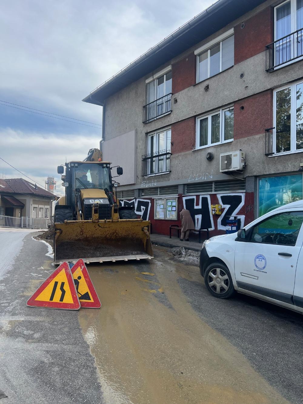 Ekipe ViK-a na terenu: u toku sanacija kvarova širom grada