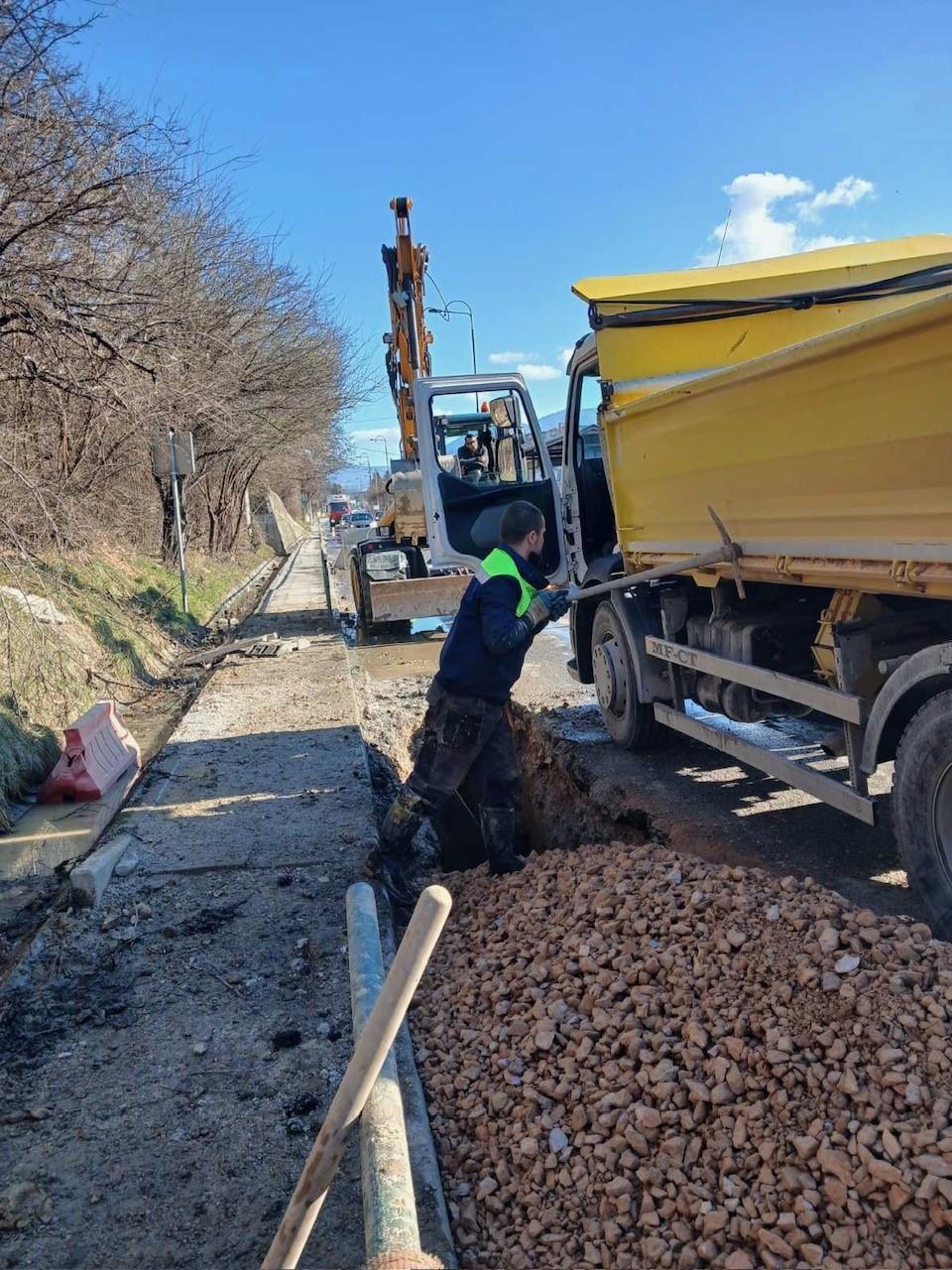 Završni izvještaj o uspješno realizovanim radovima na izgradnji feklanog kolektora u ulici Safet Zajko