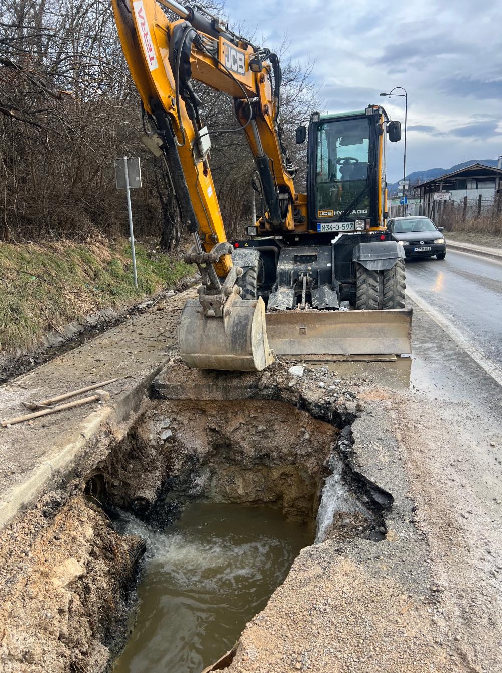 Završni izvještaj o uspješno realizovanim radovima na izgradnji feklanog kolektora u ulici Safet Zajko