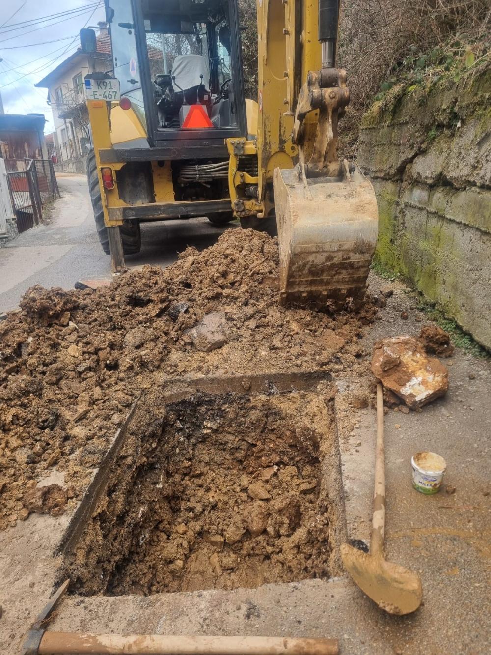 Interventni radovi na vodovodnoj i kanalizacionoj mreži na području Općine Stari Grad