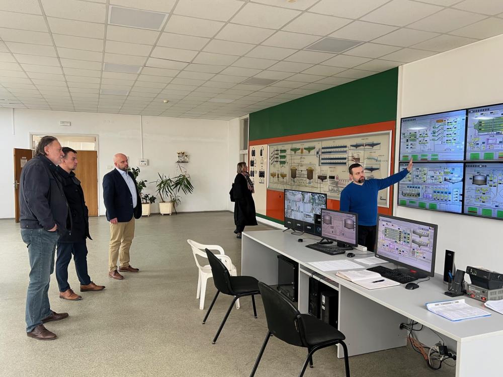 Posjeta ministra komunalne privrede Postrojenju za prečišćavanje otpadnih voda Butila