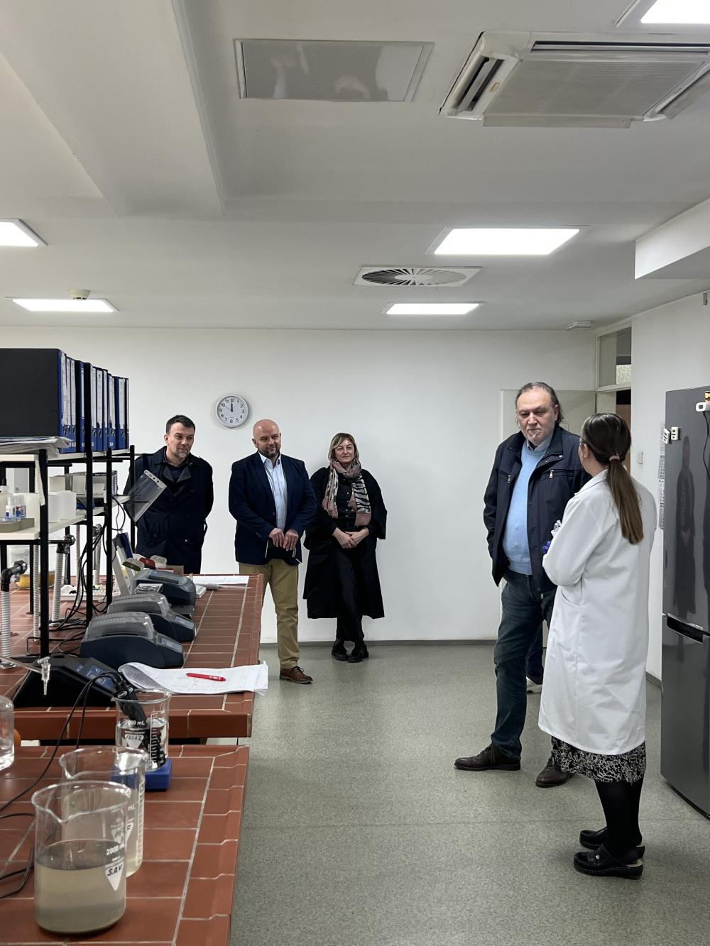 Posjeta ministra komunalne privrede Postrojenju za prečišćavanje otpadnih voda Butila