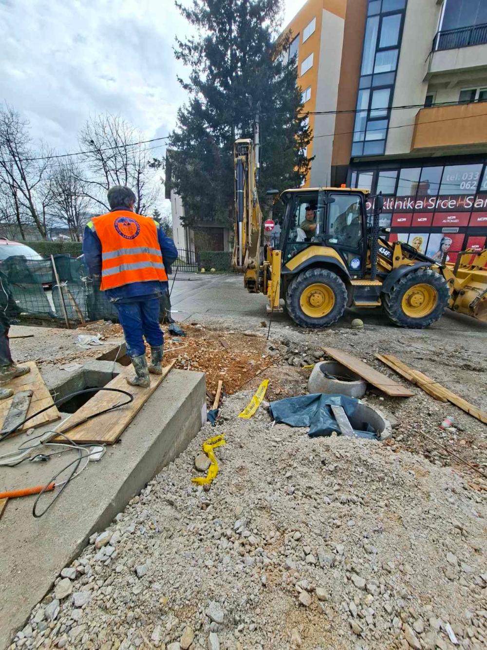 Radovi na unapređenju i sanaciji vodovodne mreže