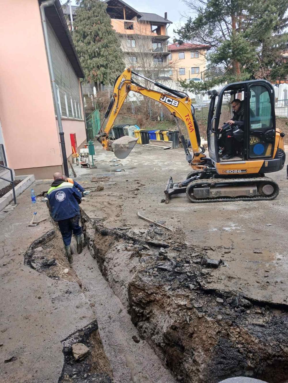 Radovi na unapređenju i sanaciji vodovodne mreže