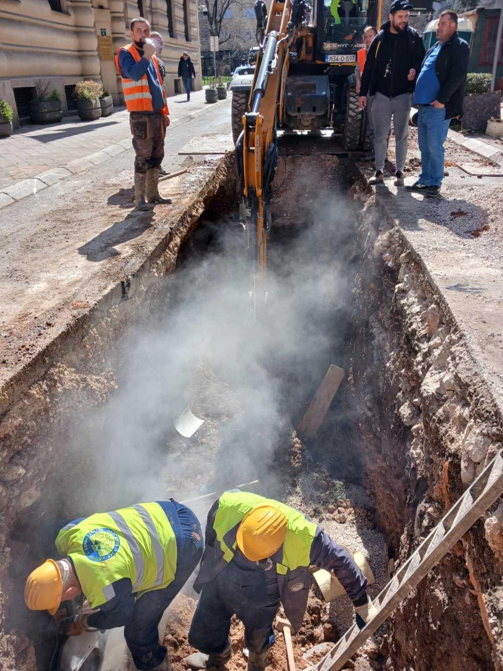Radovi na vodovodnoj i kanalizacionoj mreži širom Sarajeva – ekipe svakodnevno na terenu