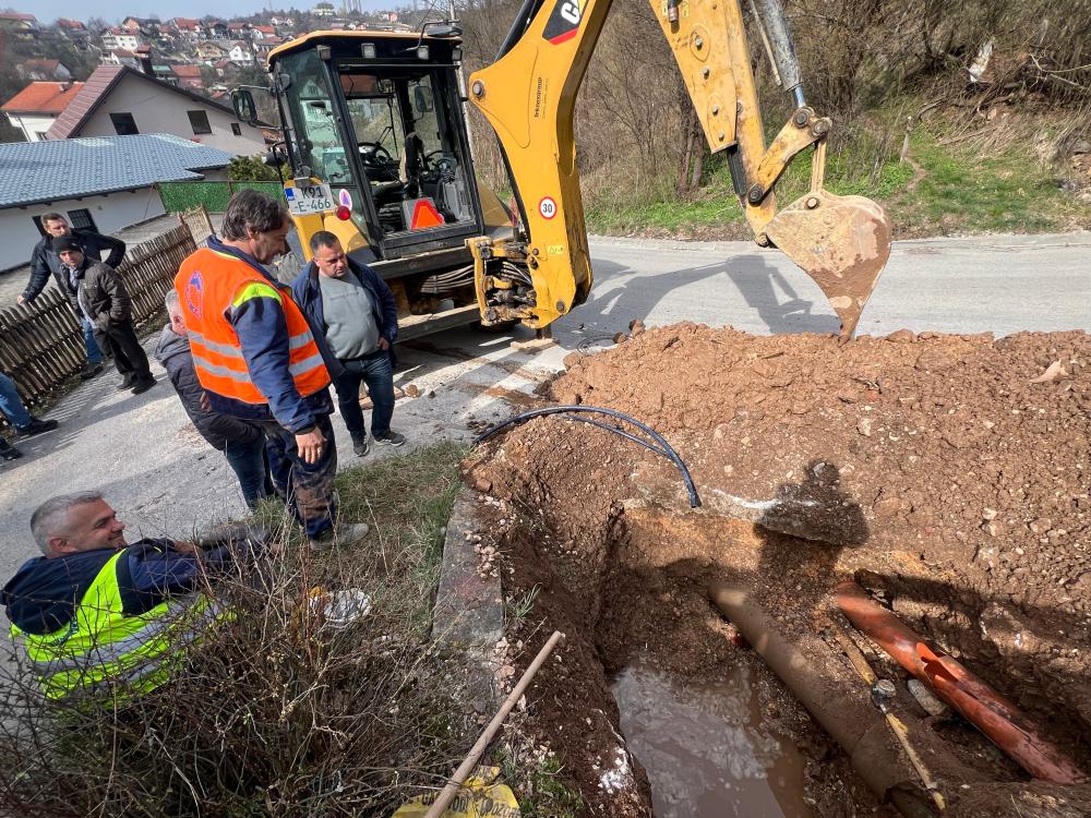 Radovi na vodovodnoj i kanalizacionoj mreži širom Sarajeva – ekipe svakodnevno na terenu