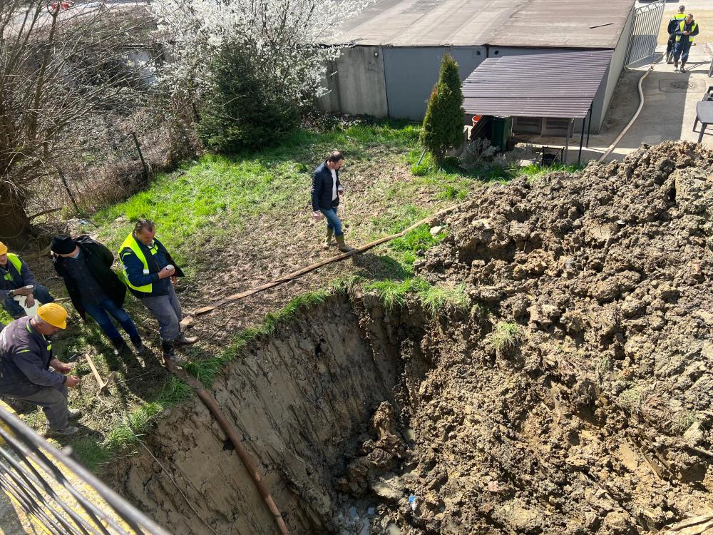 OBAVJEŠTENJE GRAĐANIMA – RADOVI NA GLAVNOM CJEVOVODU U ULICI JUKIĆEVA