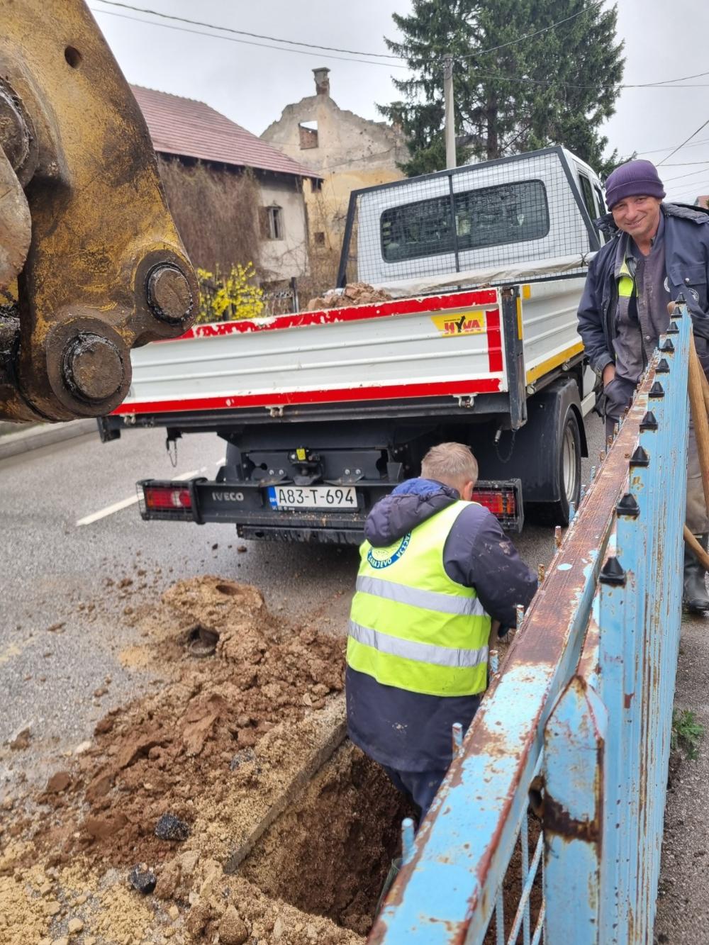 IZVJEŠTAJ O RADOVIMA NA VODOVODNOJ MREŽI
