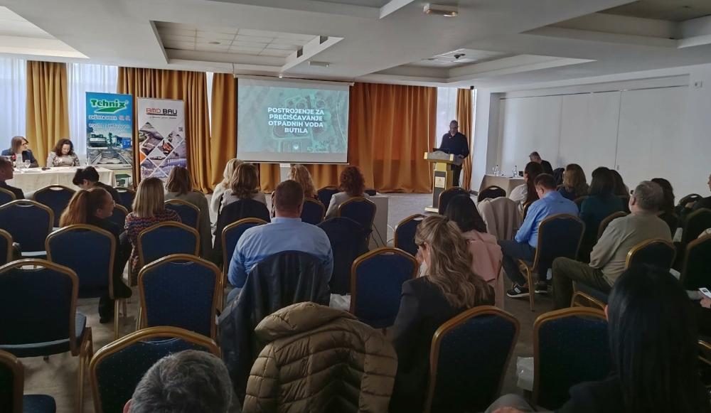 Direktor KJKP „Vodovod i kanalizacija“ d.o.o. Sarajevo predstavio postrojenje za prečišćavanje otpadnih voda na 55. konferenciji u Vrnjačkoj Banji