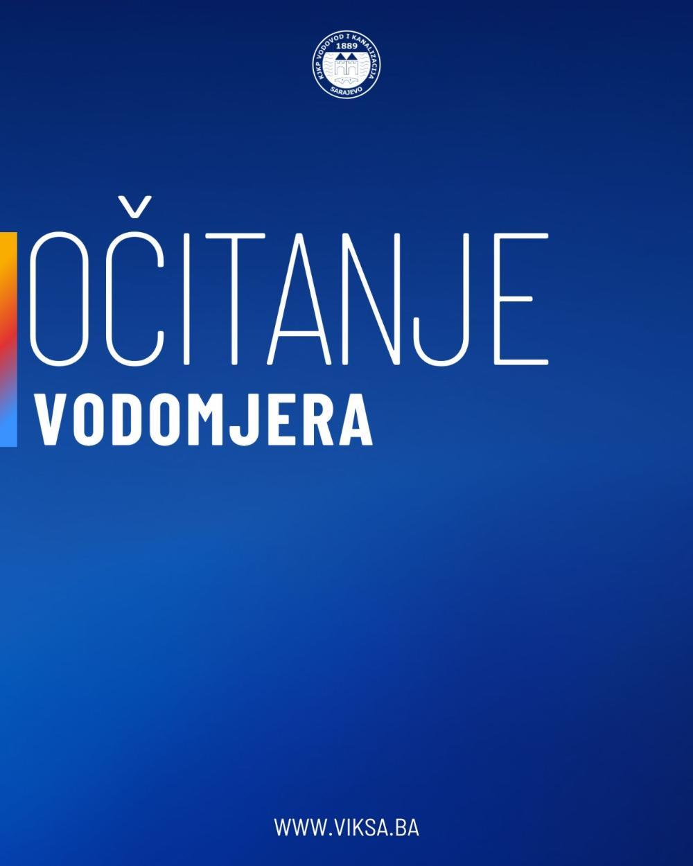 Plan očitanja od 03.08.- 07.08.2026. godine: Molimo korisnike da osiguraju nesmetan pristup vodomjerima