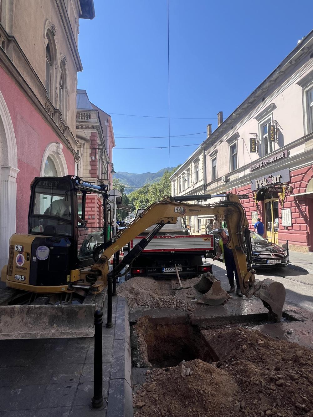 Kontinuirane intervencije ekipa KJKP „Vodovod i kanalizacija“ d.o.o. Sarajevo na održavanju vodovodne mreže