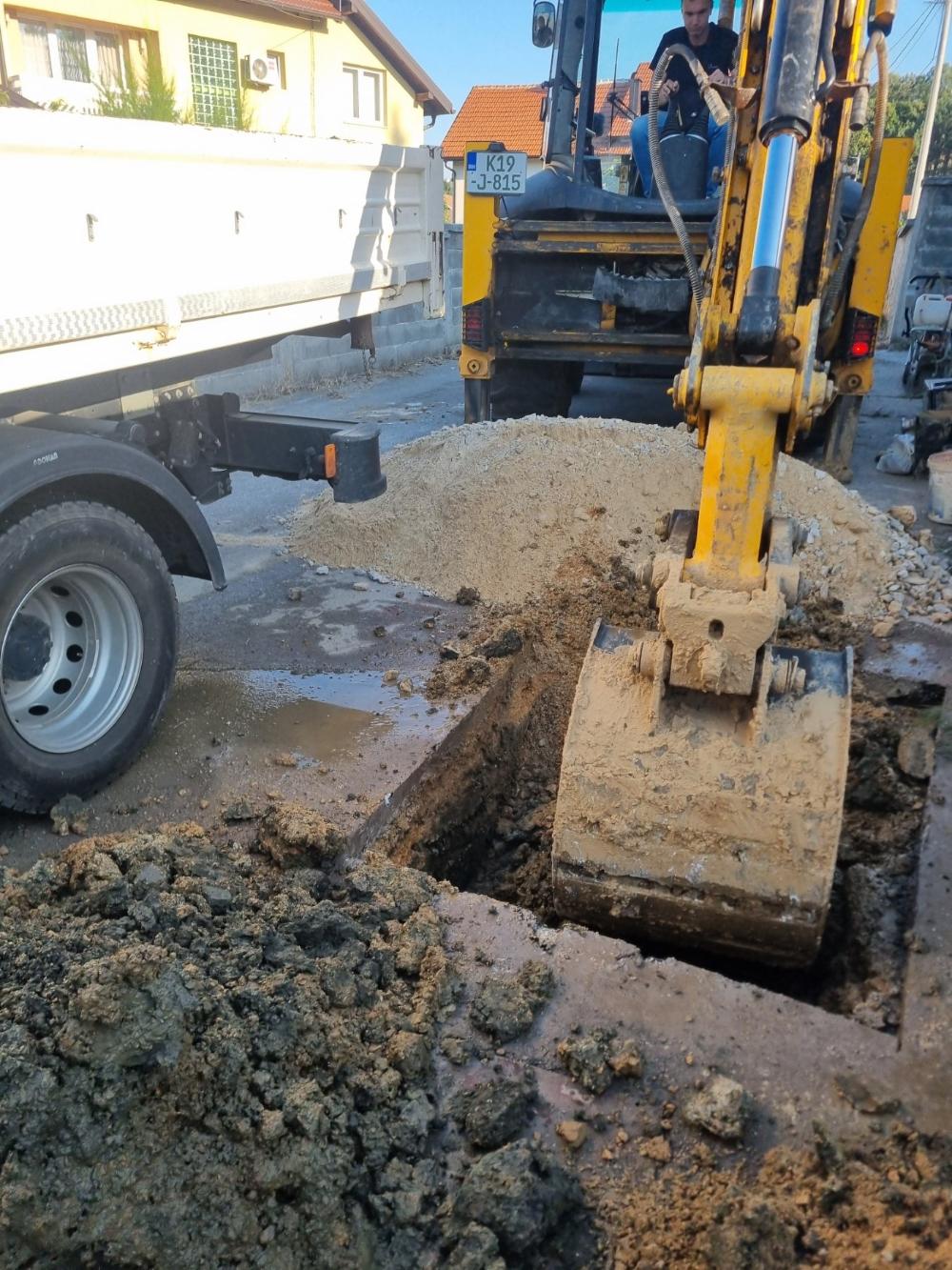 Redovno održavanje i sanacija vodovodne mreže na području Kantona Sarajevo