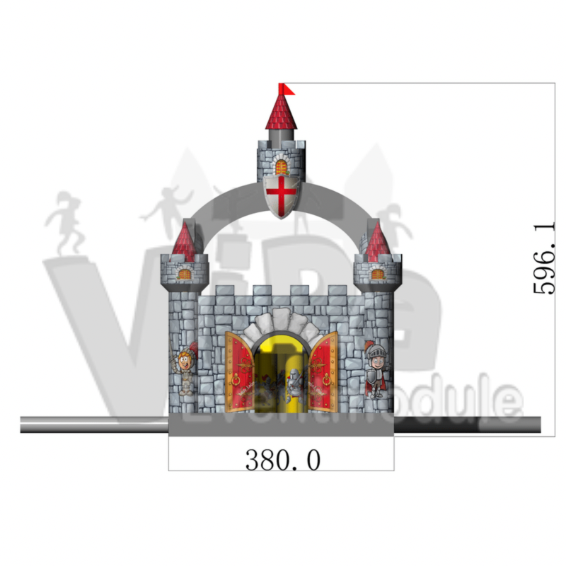 Mini Kasteel baan Afbeelding