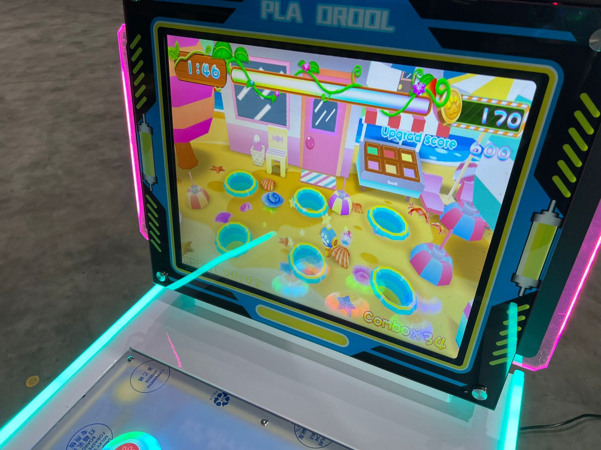 Arcade Video Frosch Automat Bild