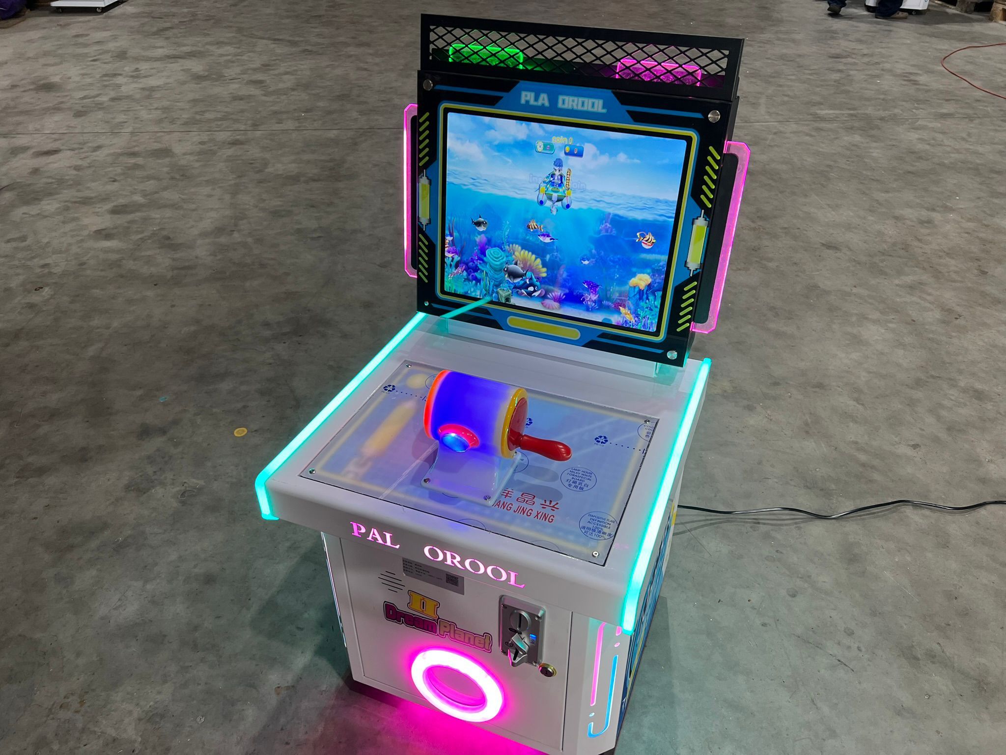 Arcade Video Fishing Machine