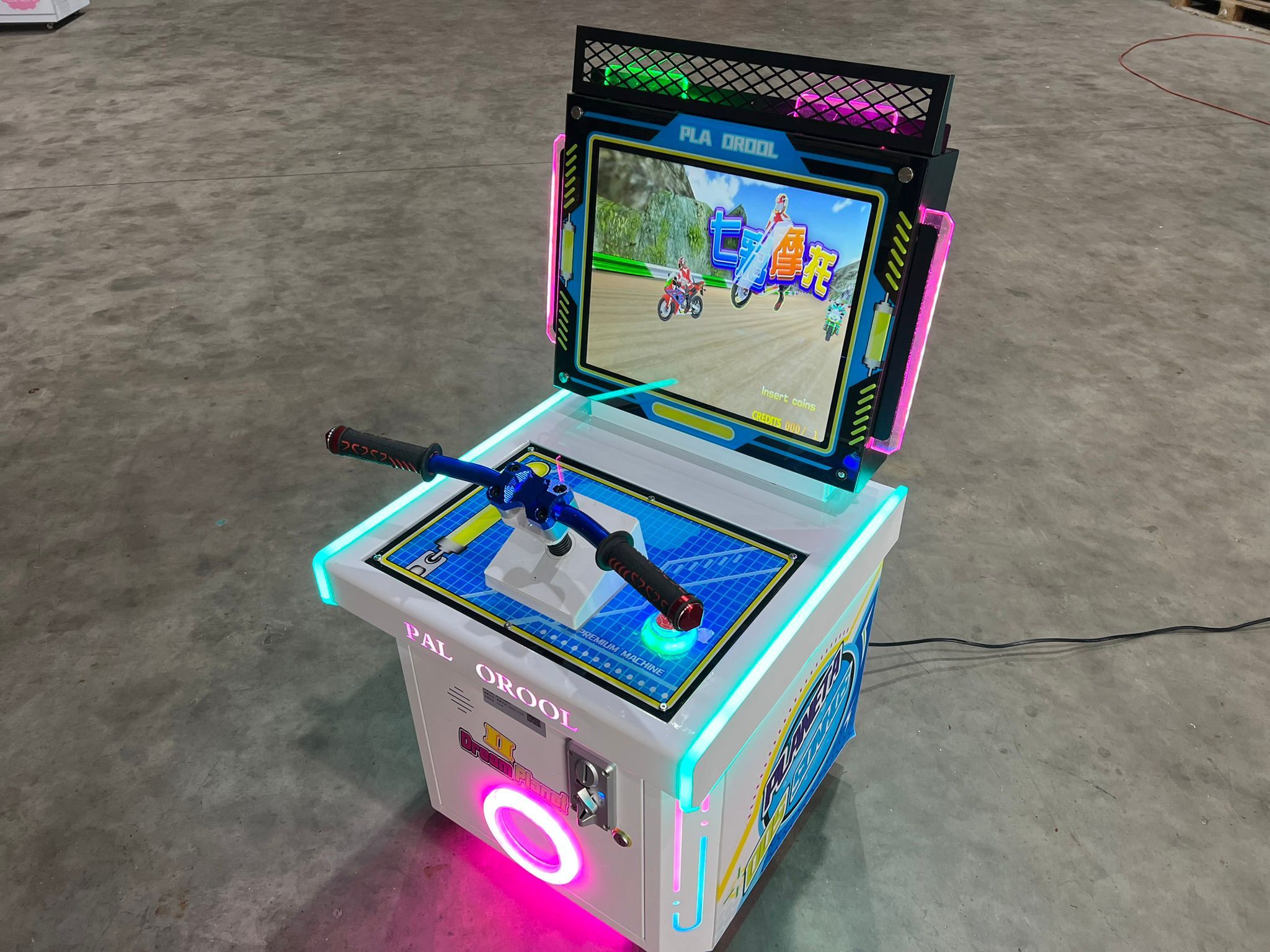 Arcade Video Motobike Machine
