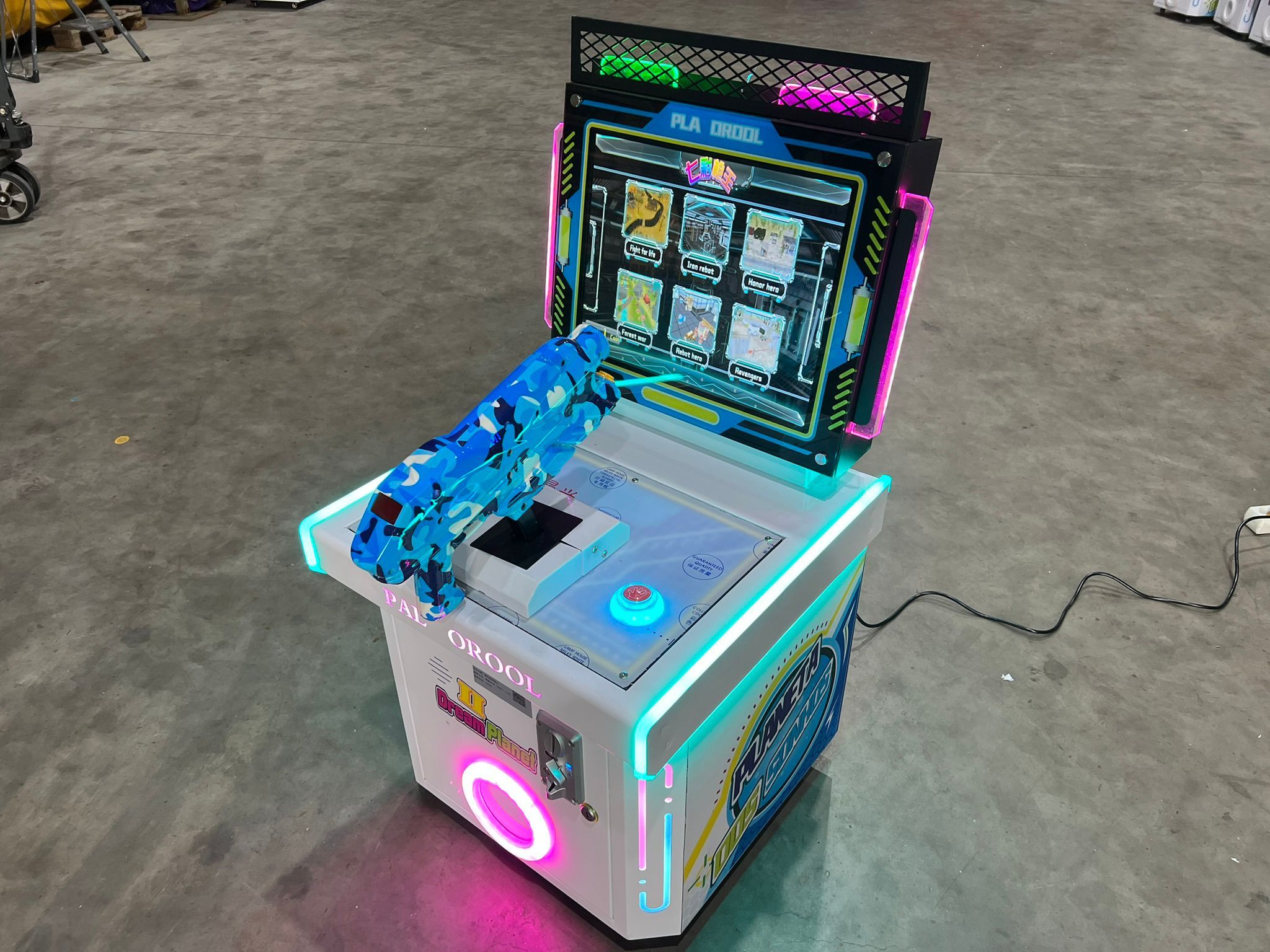 Arcade Video Shooting Machine