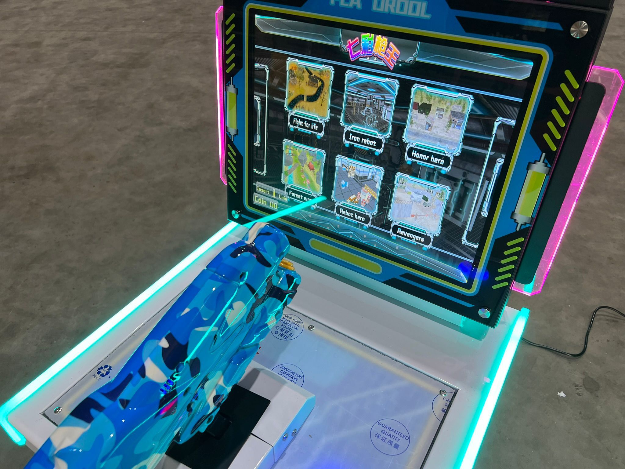 Arcade Video Schussautomat  Bild