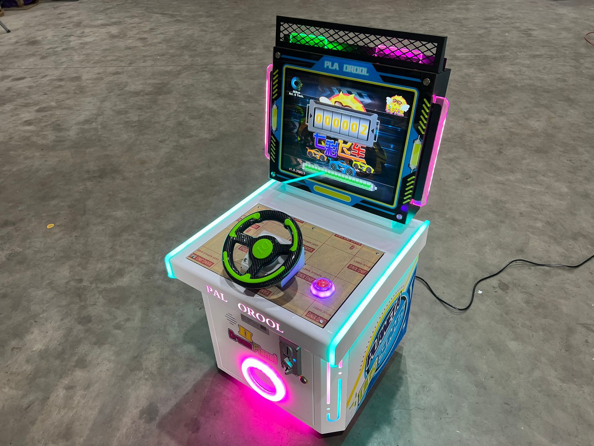 Arcade Video Race Machine