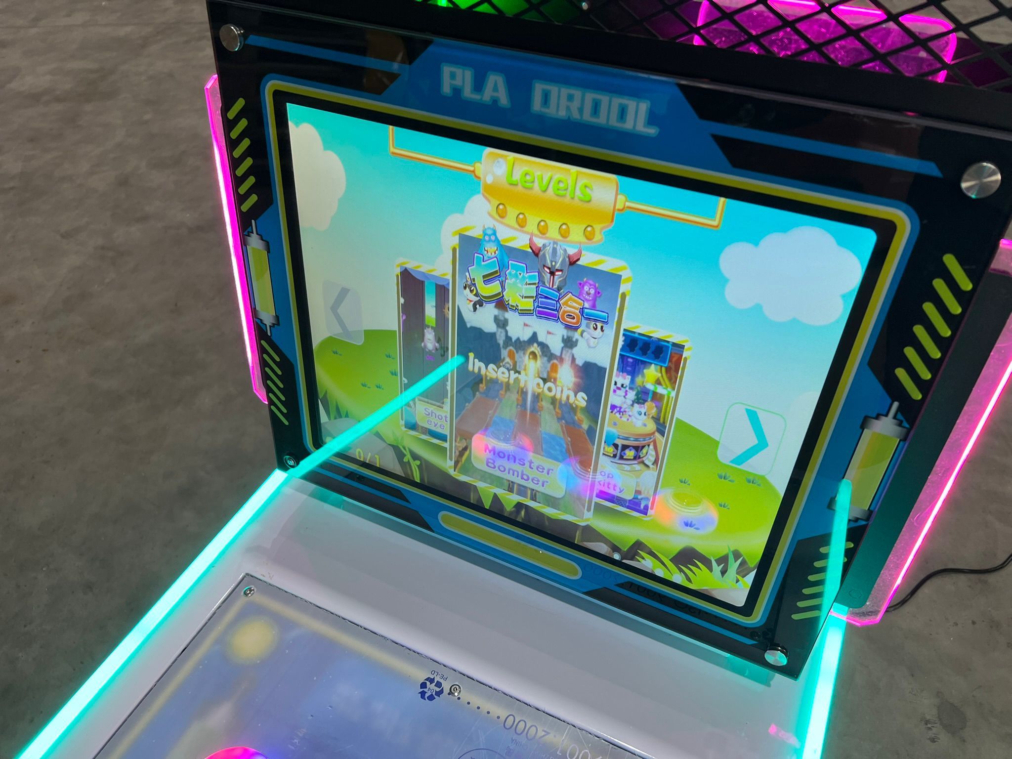 Arcade Video Spielautomat Bild